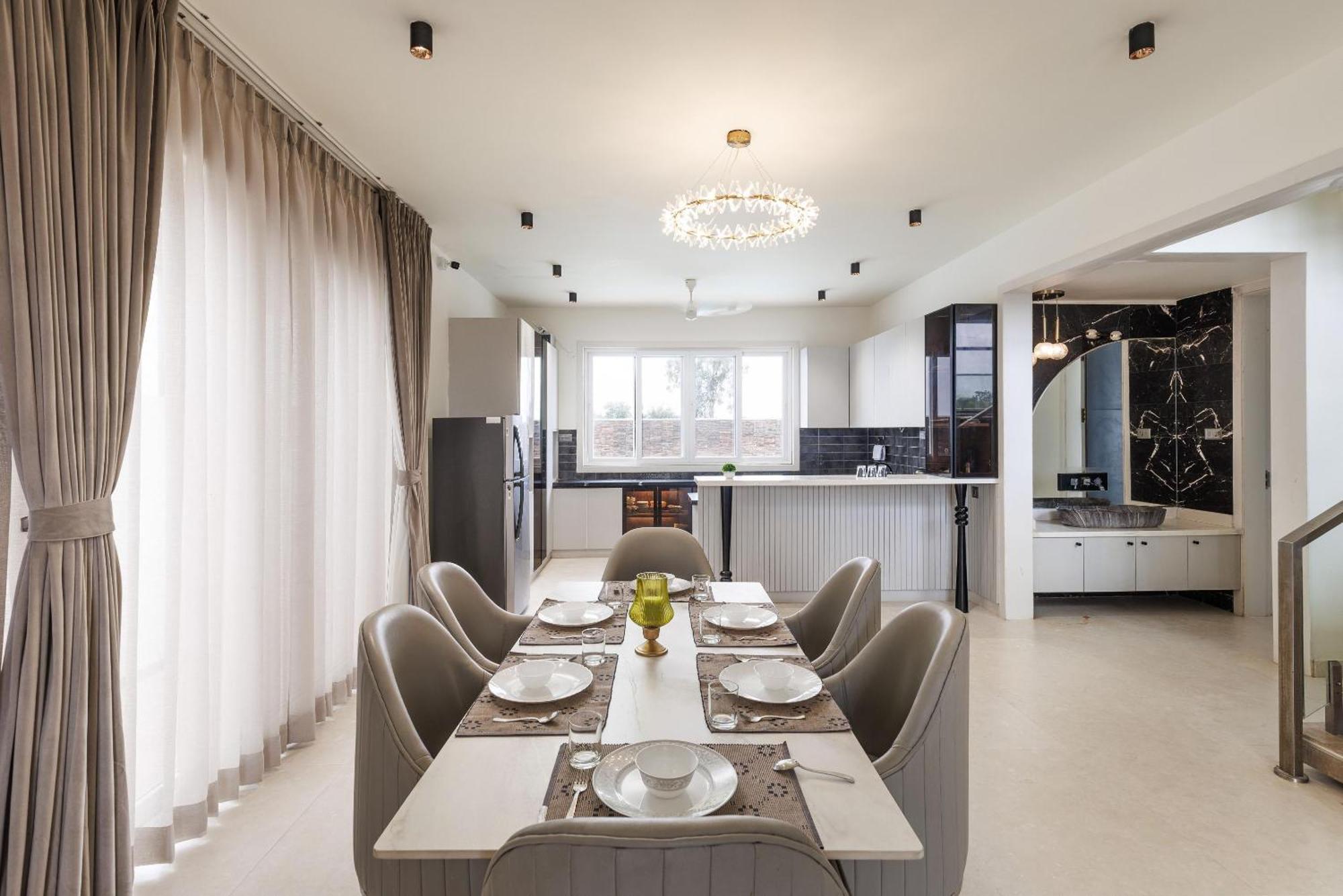 Celestial Sapphire Villa Pvt Pool Veg Food 4Bhk Dod Ballāpur Kültér fotó
