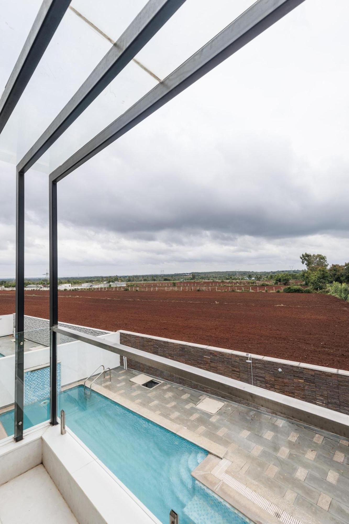 Celestial Sapphire Villa Pvt Pool Veg Food 4Bhk Dod Ballāpur Kültér fotó