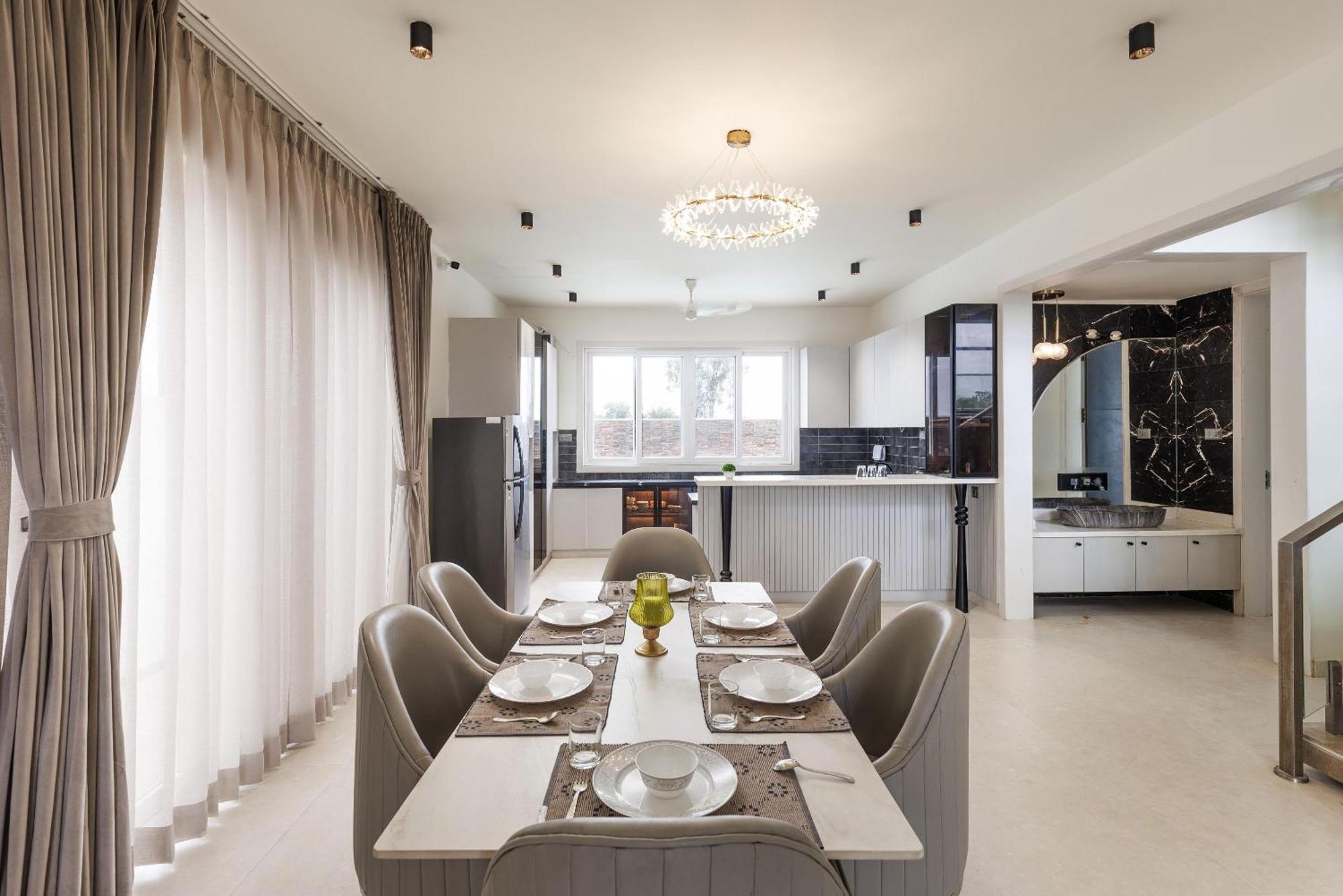 Celestial Sapphire Villa Pvt Pool Veg Food 4Bhk Dod Ballāpur Kültér fotó